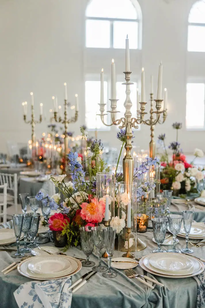 colorful wedding decorations