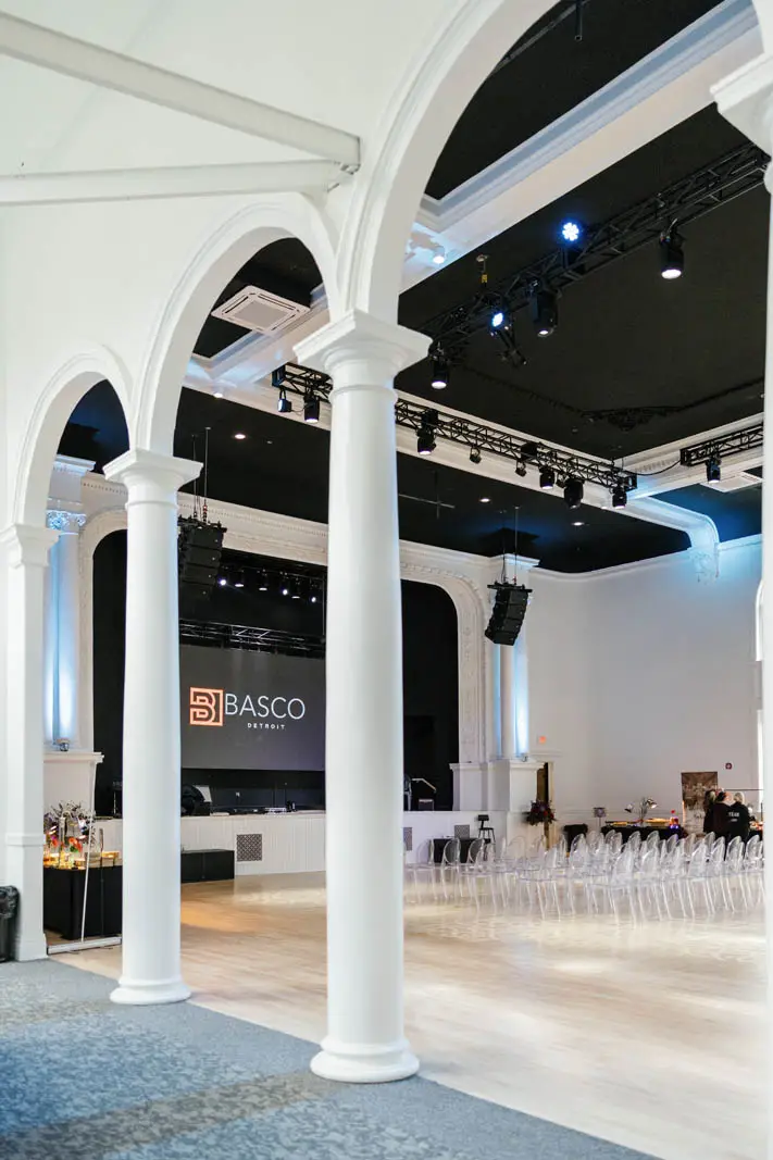 inside a conference room