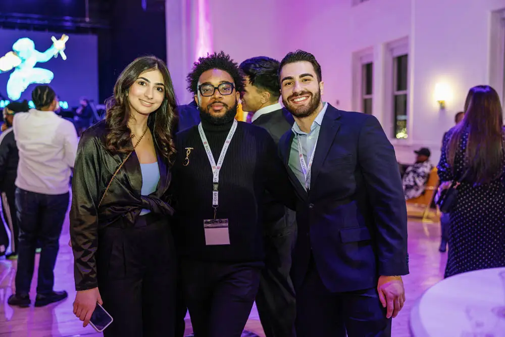 group posing for the camera