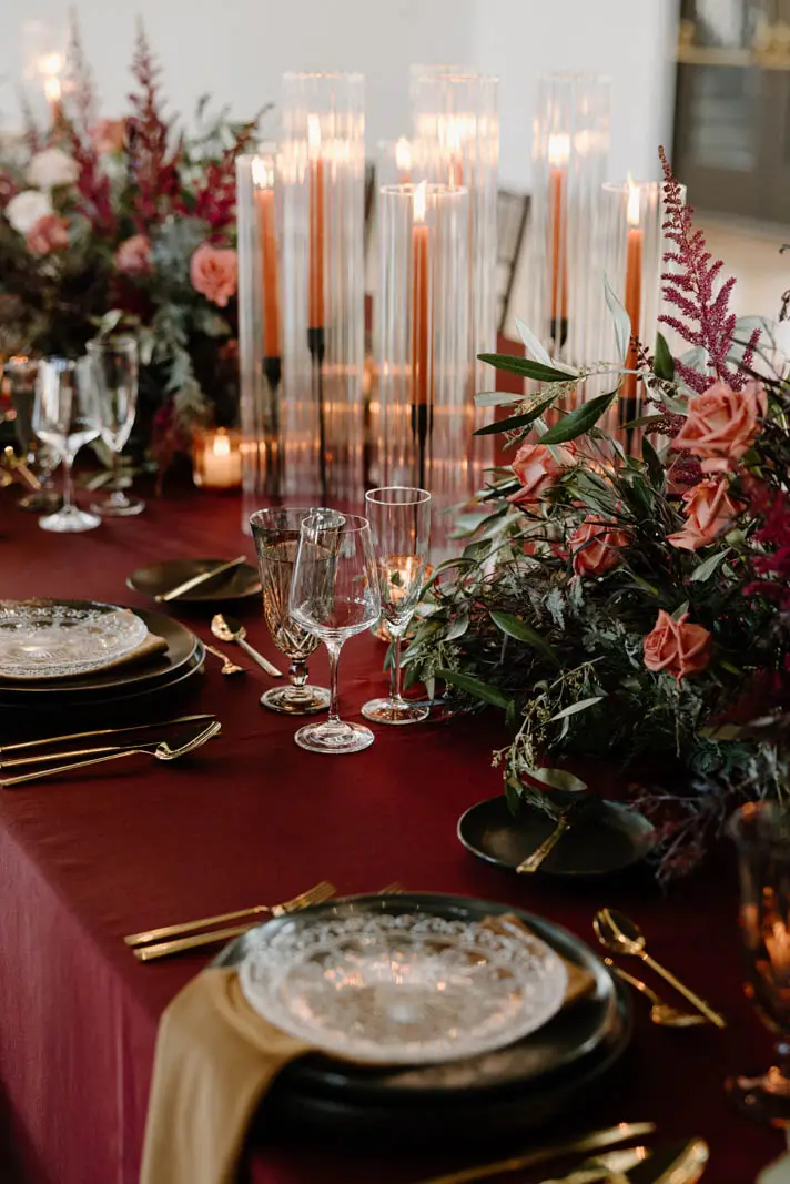 beautiful wedding table decorations